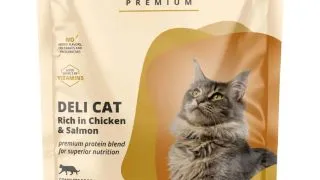 REMI PREMIUM Deli, Pui si Somon, hrana uscata pisici, 400g