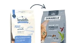 SANABELLE Adult, Pastrav si Afine, hrana uscata pisici, 8kg