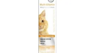 GIMCAT Multi-Vitamin Professional Paste, tub recompense functionale pisici, (topping), 20g