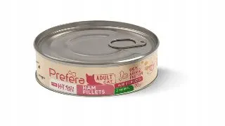 PREFERA Pro H&T Fillets, Sunca, conserva hrana umeda fara cereale pisici, (in supa), 70g