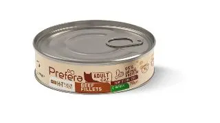 PREFERA Pro H&T Fillets, Vita, conserva hrana umeda fara cereale pisici, (in supa), 70g
