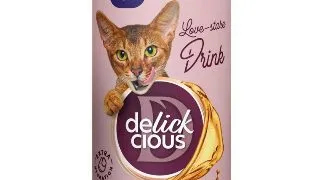 DELICKCIOUS Bautura, Peste, conserva recompense pisici, (topping), 140g