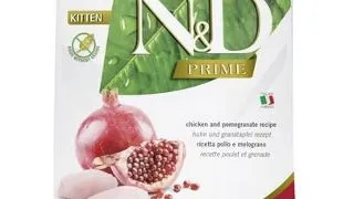 FARMINA N&amp;D Hrana uscata pentru pisoi, pisici gestante si care alapteaza, cu pui si rodie 300 g