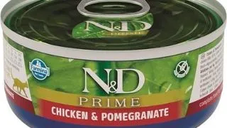 FARMINA N&amp;D Cat prime chicken&amp;pomegranate Hrana umeda pentru pisici, cu pui si rodie, 70 g