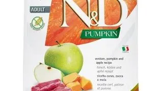 FARMINA N&amp;D Pumpkin Adult Cat Venison&amp;Apple 300 g Hrana pisici, cu cerb, dovleac si mar