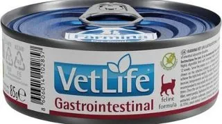 FARMINA Vet Life Gastrointestinal 85g Hrana umeda pentru pisici cu probleme gastrointestinale