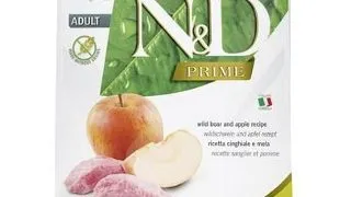 FARMINA N&amp;D Boar &amp; Apple Adult Cat 300g hrana uscata pisci adulte, mar si mistret