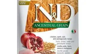 FARMINA N&amp;D Low Grain Adult Mini Hrana uscata caini talie mica, cu pui si rodie 7 kg