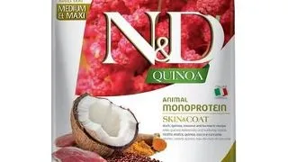 FARMINA N&amp;D Quinoa Skin&amp;Coat Duck&amp;Coconut Adult 7 kg Hrana uscata caini, cu rata, quinoa si cocos