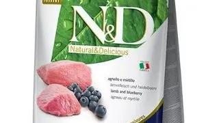 N&amp;D Adult Mini - Hrana uscata cu miel si afine 2.5 kg