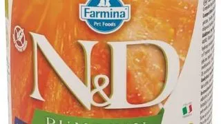 FARMINA N&amp;D Hrana pentru catelusi - dovleac, miel si afine - 285 g