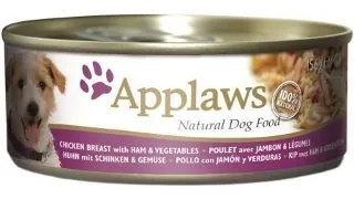 Applaws Dog Cons Pui, Sunca, Vegetale 156 g