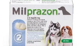 Milprazon Caine, 2 tablete