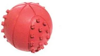 Jucarie Caine Pet Expert Red Spike Ball OPT63850