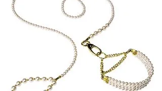 Ferplast Zgarda+Lesa Fashion Parure Pearl
