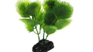 Resun Planta Plastic Palm Leaf Green 8 cm
