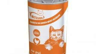 Mitzura Cat Cons Pui 415 g