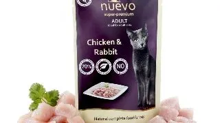 Nuevo Plic Adult Pui si Iepure 85 g