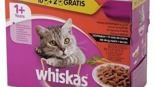 Whiskas Plic Adult Selectii Carne/Legume 12 X 100 g