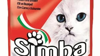 Simba Cat Plic Carne/Mazare 100 g