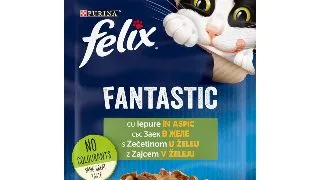 Felix Fantastic Plic Iepure in Aspic 85 g