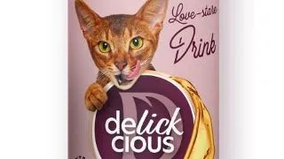 Delickcious Pisica Conserva Bautura cu Ton 140 G