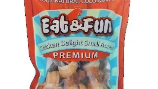 Eat&amp;Fun Recompense Chicken Delights Small Bones 105 g