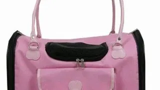 Geanta Transport Pet Expert Glamour Roz NTD6366