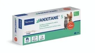 VIRBAC Anxitane S supliment pentru ameliorarea stresului pentru caini si pisici sub 10 kg, 30 tab.
