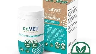adVet Enzime Digestive, 90 capsule