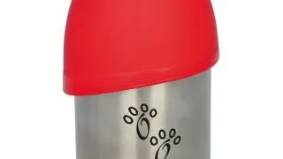 Trixie Flacon Otel Inoxidabil 300 ml Cu Castron Din Plastic