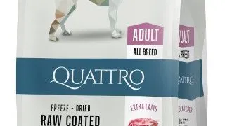 Quattro Dog Adult Miel/Orez All Breed 12 Kg