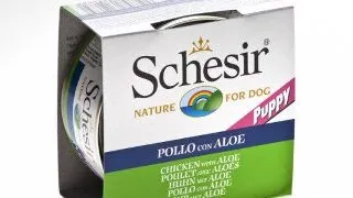 Schesir Cons Caine Junior Pui/Aloe 150 g