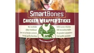 Smartbones Recompense Pui Wrap S/ 9 buc 122 g