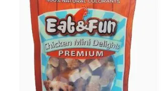 Eat&Fun Recompense Caini Chicken Mini Delights 100 g