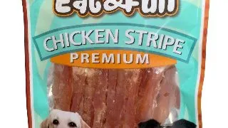 Eat&Fun Recompense Caini Chicken Stripe 100 G