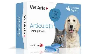 VetAria+ Articulatii, 30 capsule Twist-Off