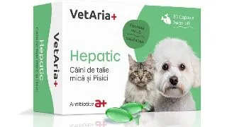 VetAria+ Hepatic, 30 capsule Twist-Off