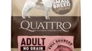 Quattro Dog Small Breed No Grain Adult Somon/Krill 7 kg