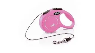 Flexi Lesa New Classic Cord XS 3 m Roz