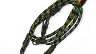Walkit Lesa Caine Round Rope M 0.8 X 200 cm Negru/Verde