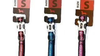 Walkit Zgarda Caine Twill Waved S 1.6 X 25-35 cm - roz
