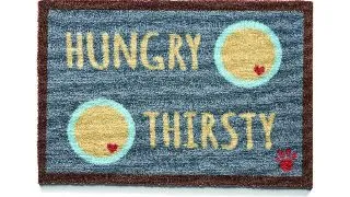 Hug&Rug Covoras 40X60 cm Hungry 6