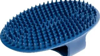 Perie ovala Sprenger de mana din cauciuc moale Curry Comb