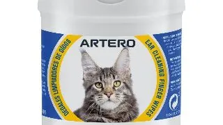 Servetele degetar ARTERO pentru curatarea urechilor la pisici